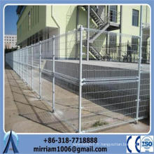 Clous de protection en métal à double boucle / clôture de protection à double fil